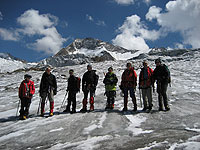 Gletscherausbildung am Marzellferner (Ötztaler Alpen)